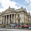 The Bourse de Bruxelles on Place de la Bourse